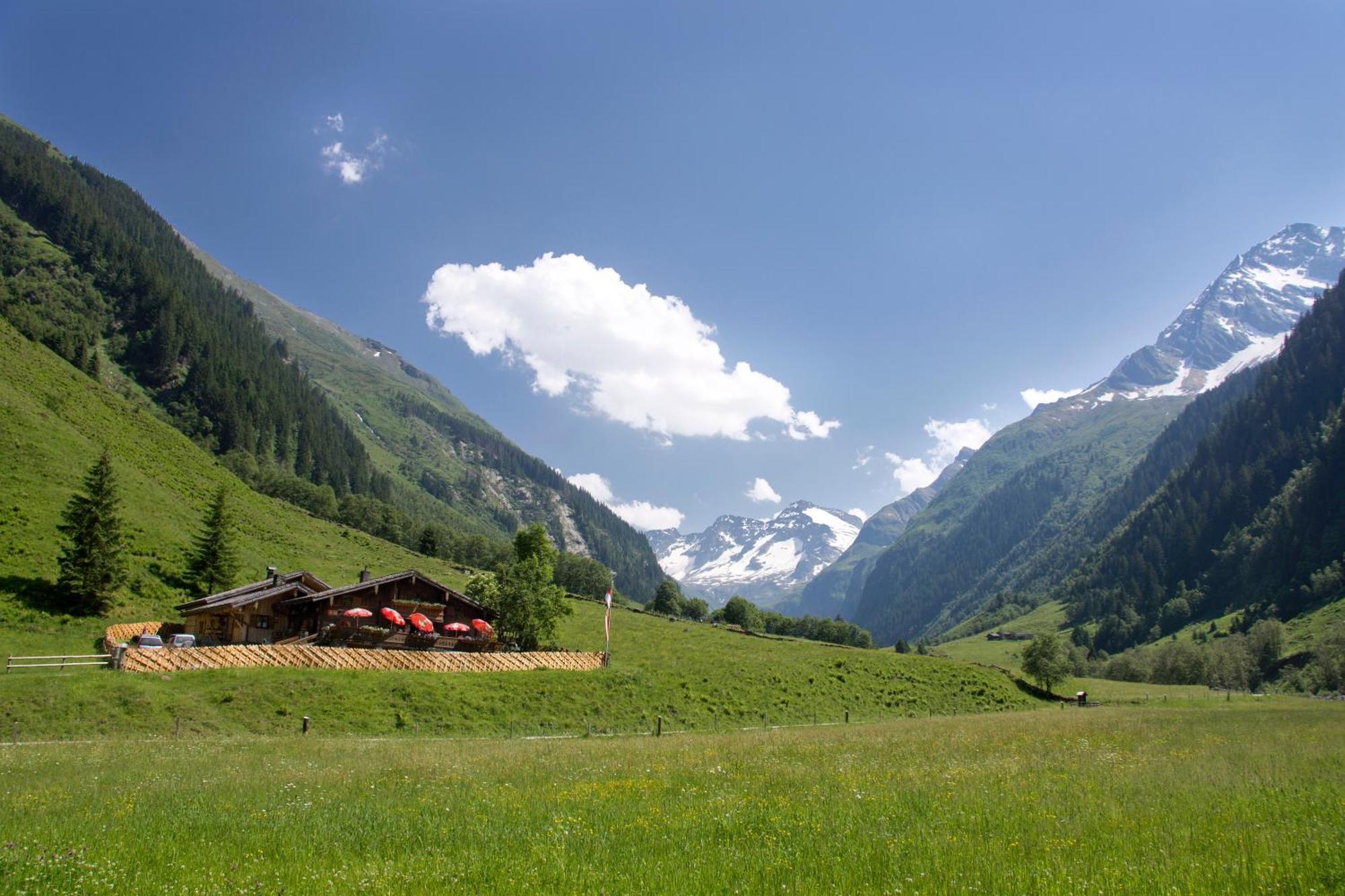 Senninger Alm Acomodação com café da manhã Hollersbach im Pinzgau Exterior foto